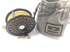 Hardy Ultralite Salmon Disc 4 1/8″ Fly Reel # 596 With Hardy Drawstring Bag