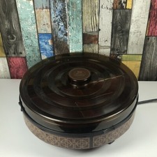 Vintage Ekco Hostess Carousel Heated Food Server Hot Plate 1970s Fully Working