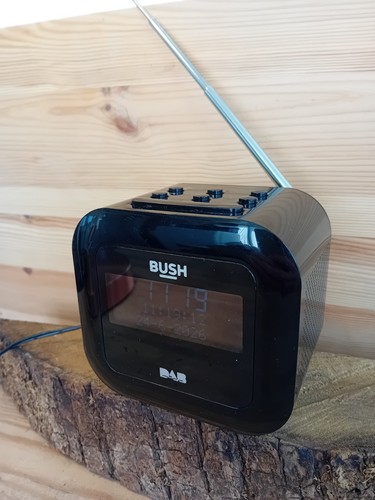 Bush dab radio alarm clock - bush,
