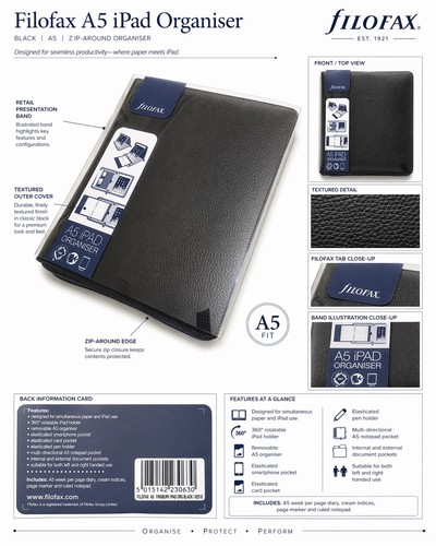 Filofax ipad organiser - ipad,