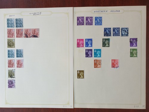 530 mounted stamps - 530+,