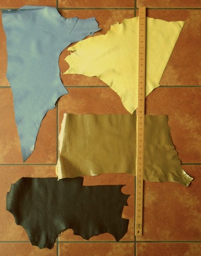 Pieces leather hide - leather,