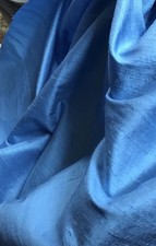 100% SILK TURQUOISE DUPION