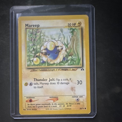 Pokémon tcg mareep neo - mareep,