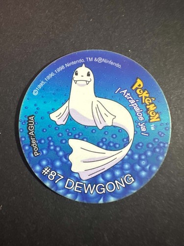 Pokemon tazo dewgong - pokemon,