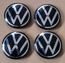 VW MK7 MK8 GOLF PASSAT TIGUAN ALLSPACE RLINE ALLOY WHEEL CENTRE CAPS GENUINE