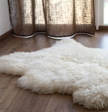 120 cm genuine sheepskin - -,