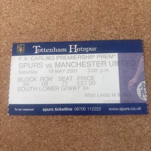 2000 tottenham hotspur v - 2000-01,