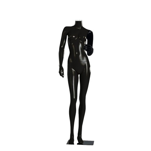 Black female mannequin - black,