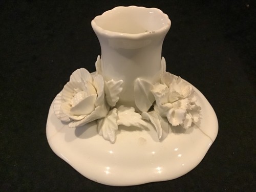 Vintage candlestick holder - candlestick,