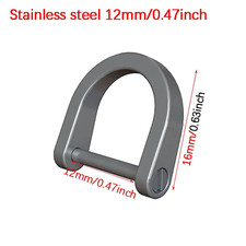 Titanium D Ring Horseshoe