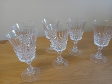 Crystal Cut Glass Wine Glasses