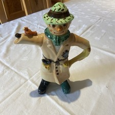 Rare TeaPottery England " Scarecrow " Collectors Teapot used but only display 