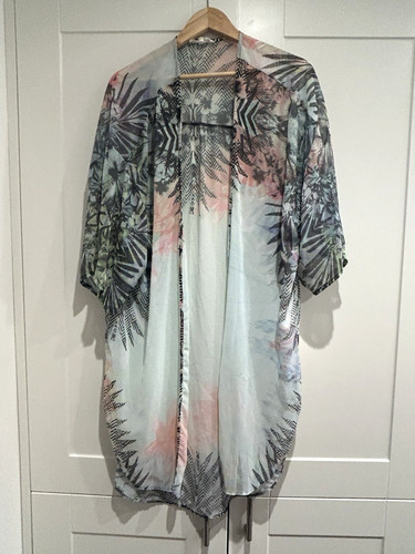 Next beachwear blue sheer - beachwear,