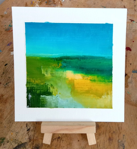 Landscape original oil - landscape,