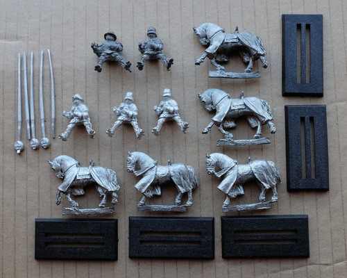 Mounted norman feudal - f7,