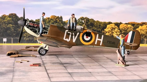 Corgi us33906 spitfire - corgi,