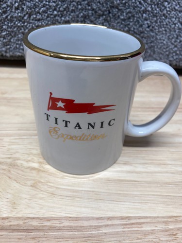 Titanic expedition coffee mug - titanic,