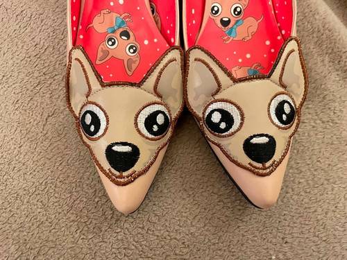 Heart beige tan chihuahua - heart,