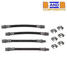 VW BRAKE HOSES & CLIPS T4 TRANSPORTER VAN REAR A1467