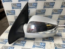 KIA SORENTO 2007 PASSENGER SIDE DOOR MIRROR SILVER 015753 CHROME CASING