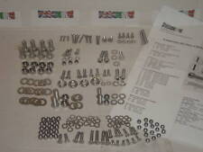 Lambretta 202 Piece Stainless Steel Fixing Kit LI/SX/GP