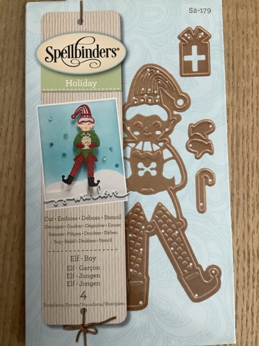 Spellbinders holiday elf