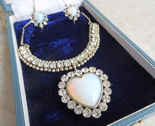 Vintage art deco opaline - vintage, &