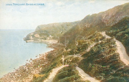 Torquay postcard c1910s - torquay,