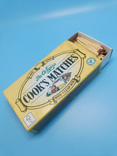 Vintage 1997 A box of The Original Cook's Matches 12cm x 7cm x 2,5cm