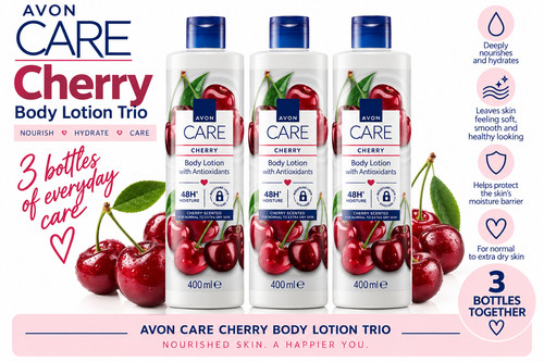 Avon care cherry body lotion - care,
