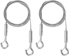 SULIVES 2Pcs Picture Hanging Wires - Mirror Hanging Kit Heavy Duty, Picture Han