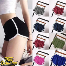 Women’s Sports Shorts Casual Fitness Running Cycling Gym Yoga Hot Pants Bottoms
