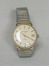 SEKONDA 17 JEWELS USSR Watch with expanding strap 912677 working but Spares/rep