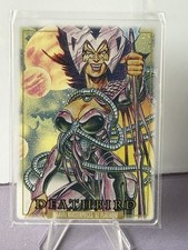 2024 UD Marvel Masterpieces 92 Platinum #73 DEATHBIRD PLEXI SP