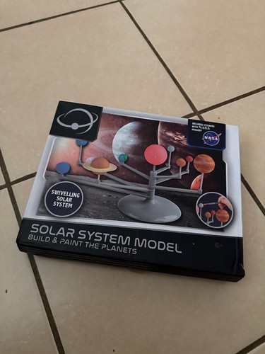 Solar system model - build, &