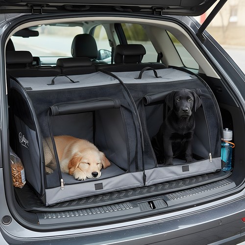 Folding pet car - folding,