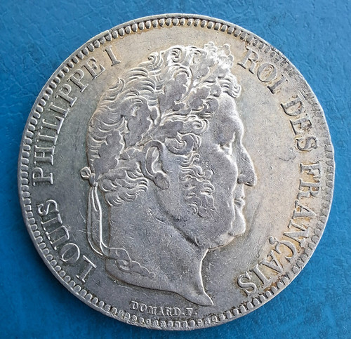 Louis philippe 5 francs - i,,