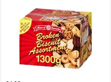 House of Lancaster Broken Biscuit Assortment 1 Box 1.3kg Each Mixed Biscuits