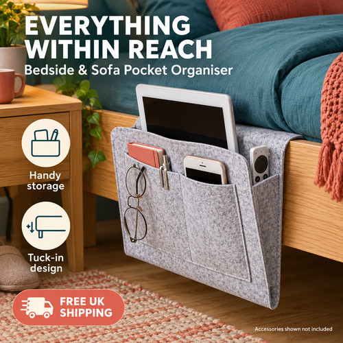 Felt side hanging bed - felt, storage
