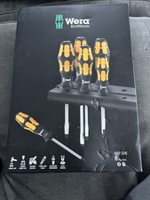 Wera 932 S/6 Kraftform Plus Chiseldriver Set. 6 Piece Set Brand New