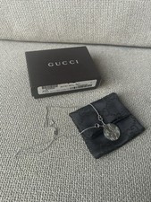 Gucci Floral Horsebit Necklace