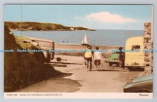 R788300 Morfa Nefyn. Road to the Beach. Postcard
