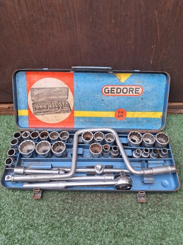 Vintage gedore socket set - socket,