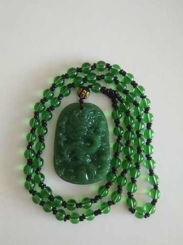 Beautiful hand carved green - carved,