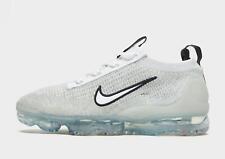 Authentic Nike Air Vapormax 2021 Flyknit ® ( Men UK 6 EUR 40 ) White / Silver