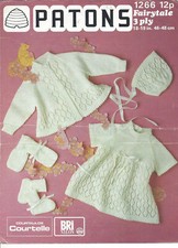 Vintage knitting pattern