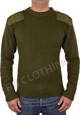 Mens Army Pullover Security