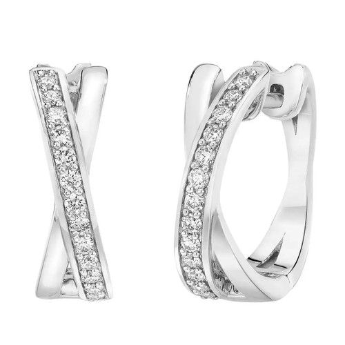 25ctw cross hoop diamond - cross,