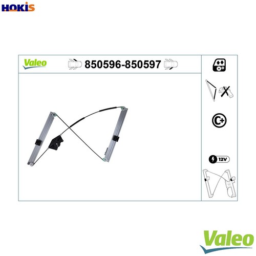 Window regulator 850596 for - window,